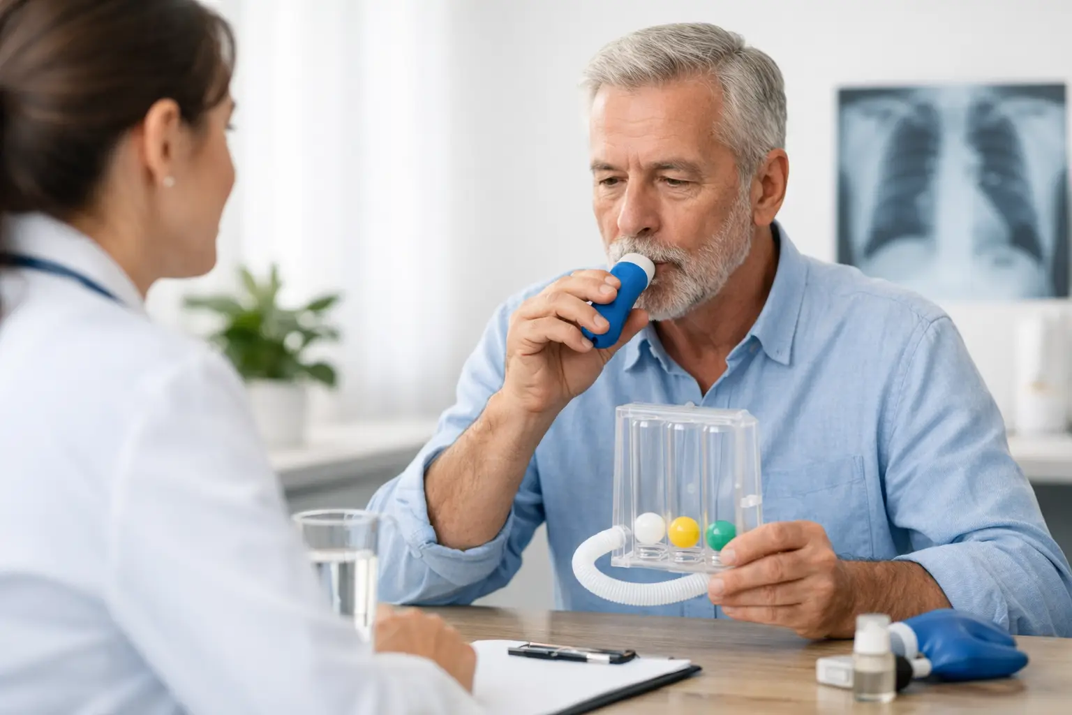 Ghid recuperare respiratorie după pneumonie