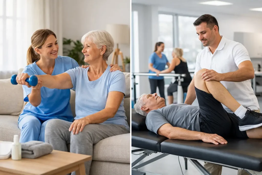 Recuperare la domiciliu sau clinică: ce alegi? 8 Recuperare la domiciliu sau clinică: ce alegi?